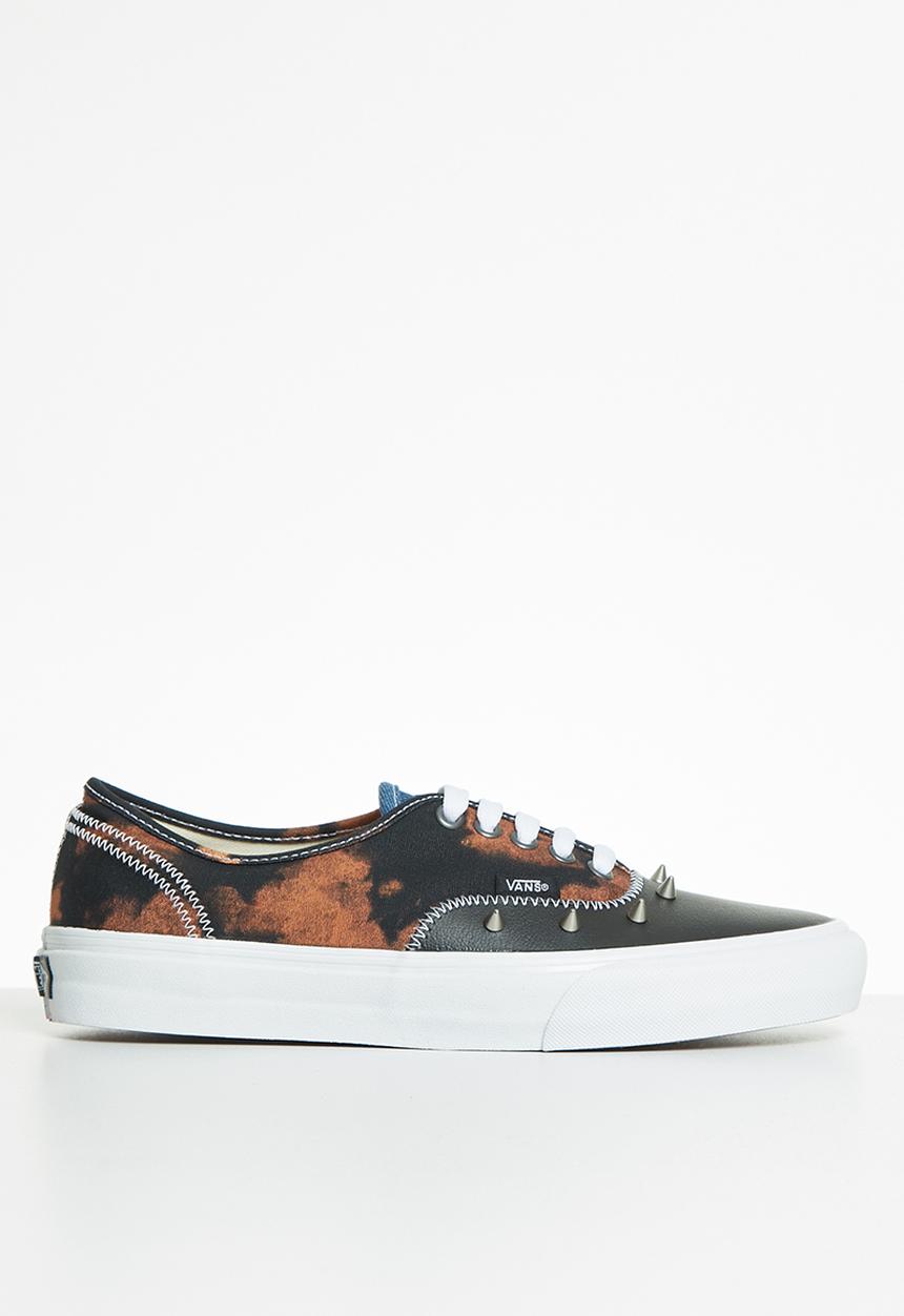 Vans - Authentic - (tartan daze) multi/acid dye
