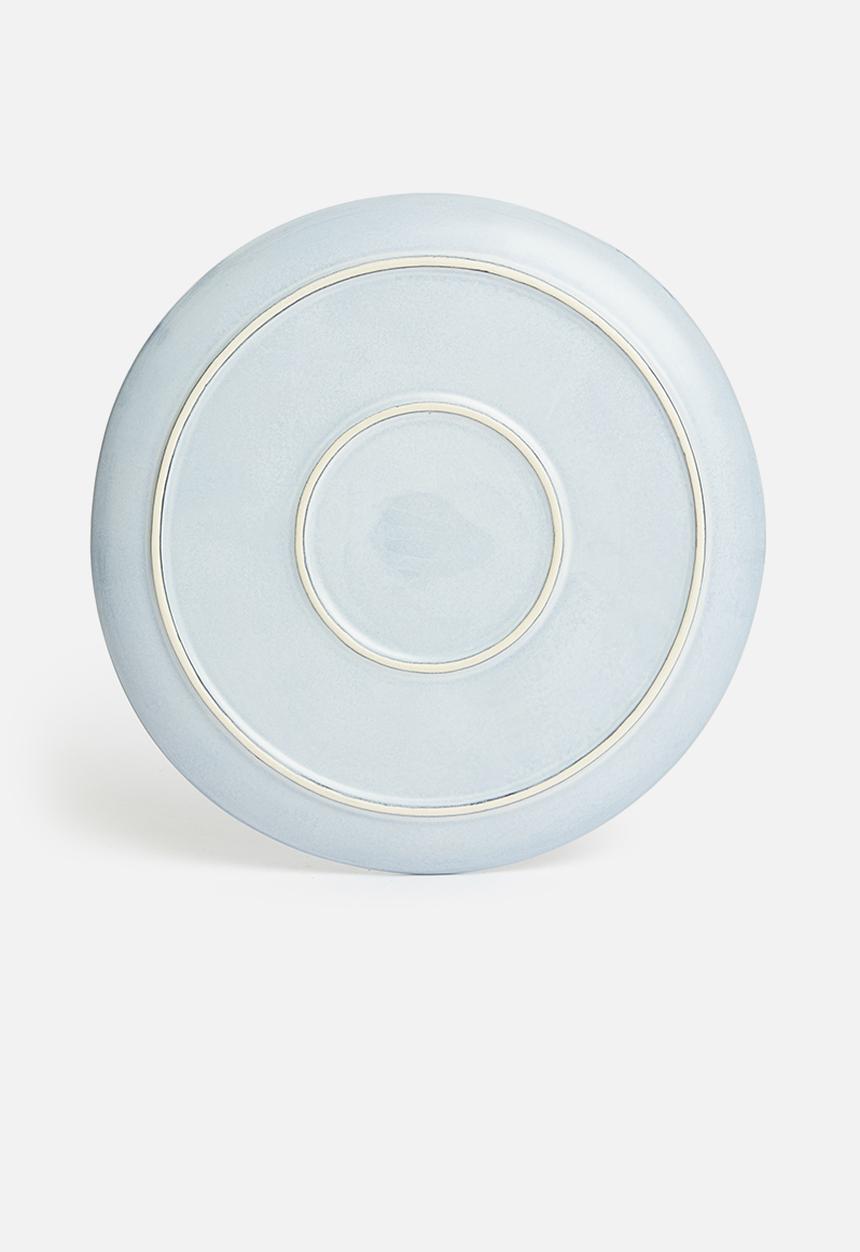 Sixth Floor - Blurr dinner plate set of 4 - blue 