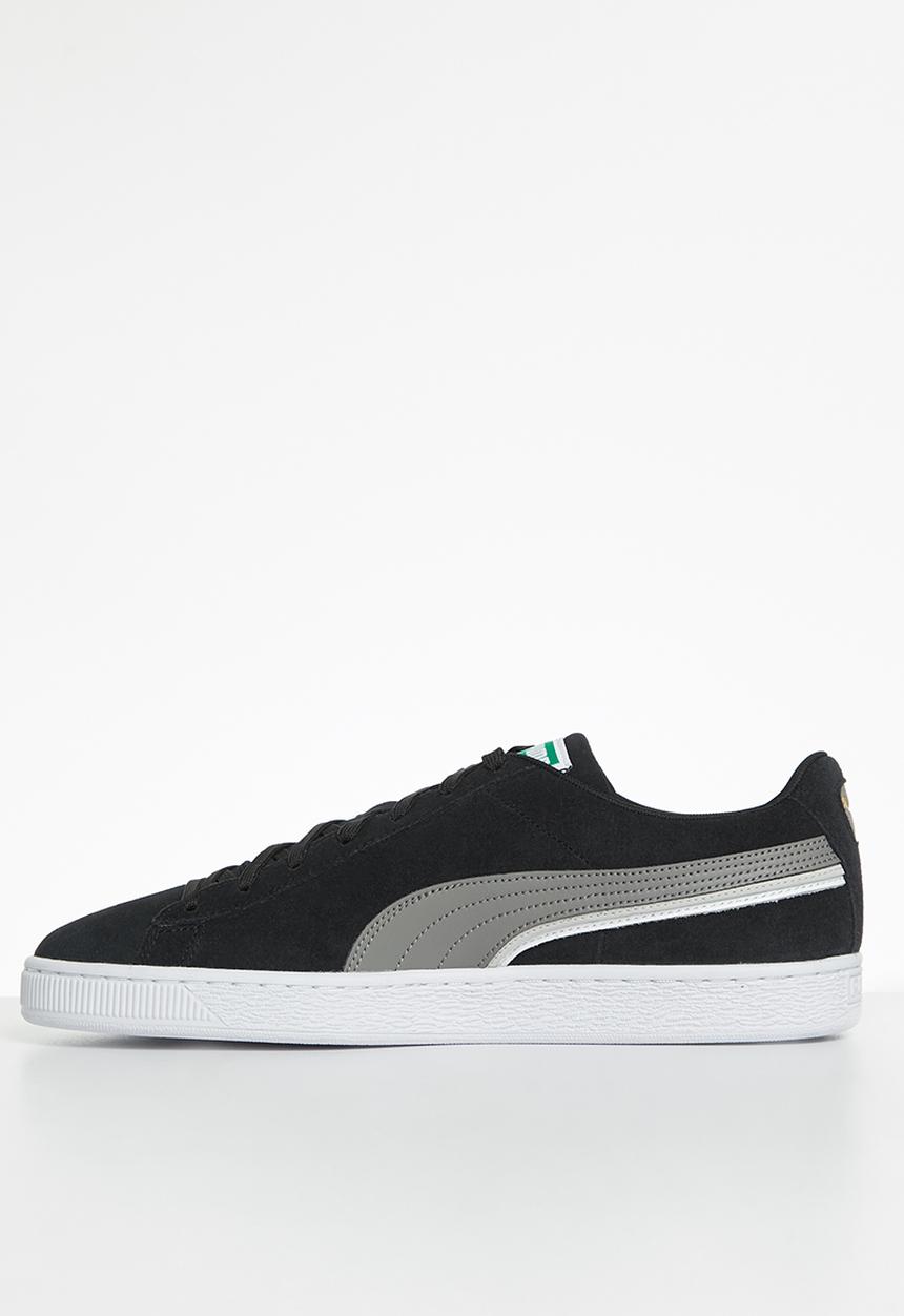 PUMA - Suede triplex - puma black-steel gray-puma white