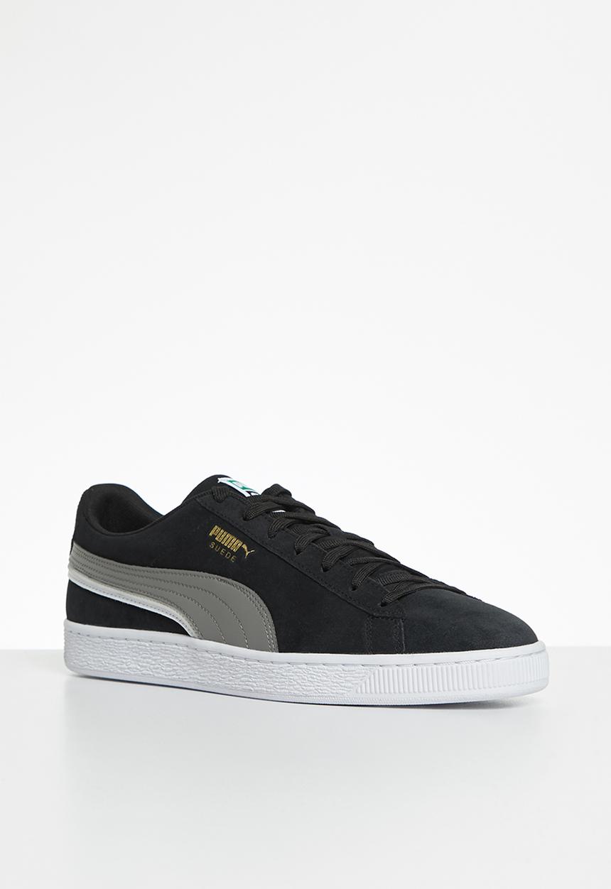 PUMA - Suede triplex - puma black-steel gray-puma white