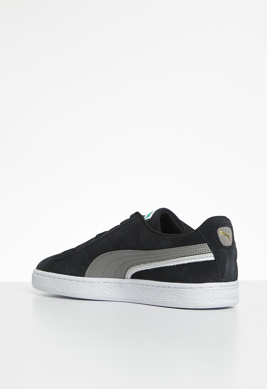 PUMA - Suede triplex - puma black-steel gray-puma white