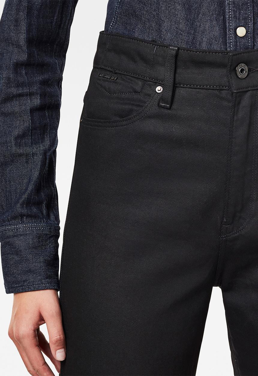 G-STAR - Janeh ultra high mom ankle jeans - pitch black