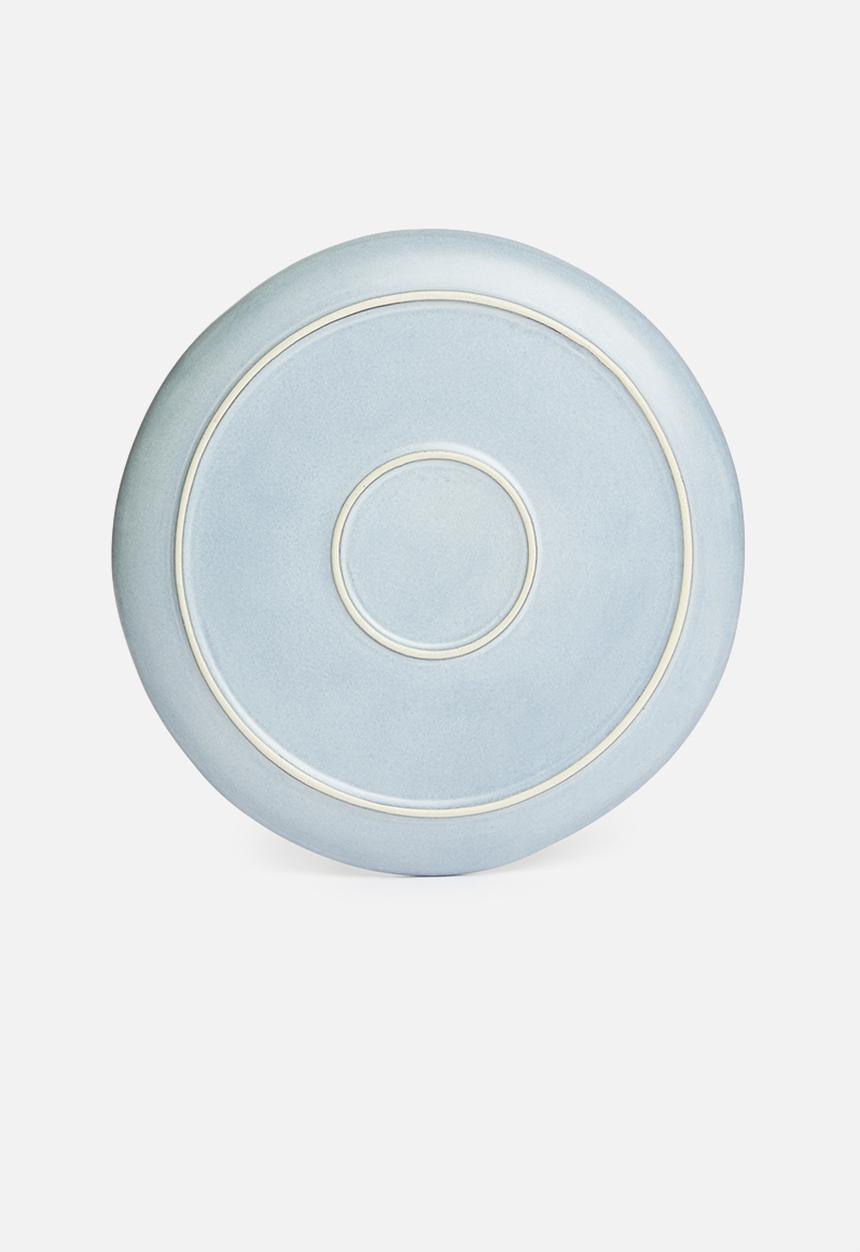 Sixth Floor - Blurr side plate set of 4 - blue