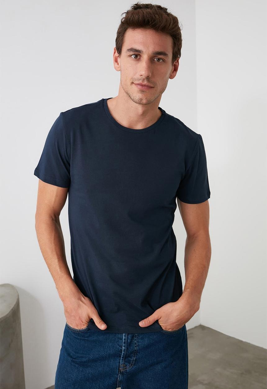 Trendyol - Plain crew neck 3 pack tees - multi