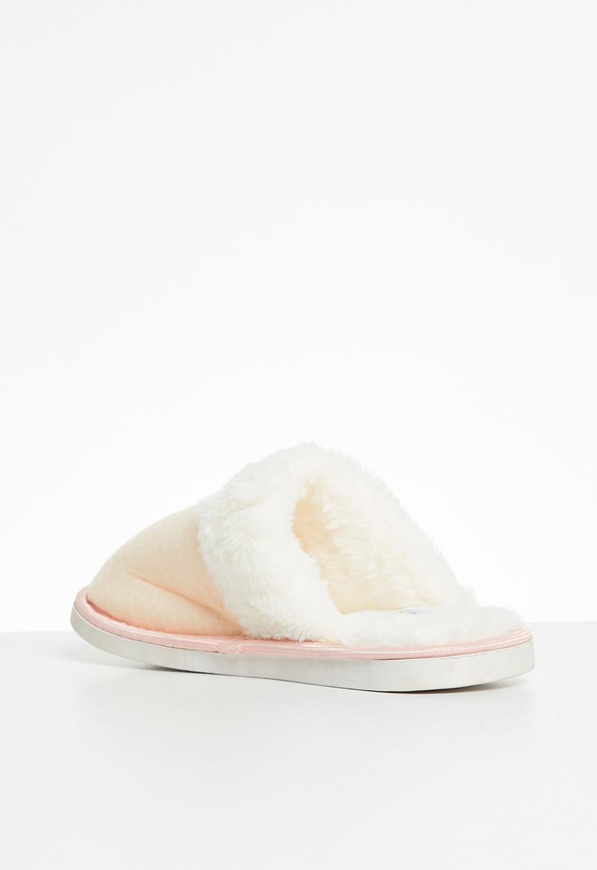 Jada - Fluffy slipper - beige