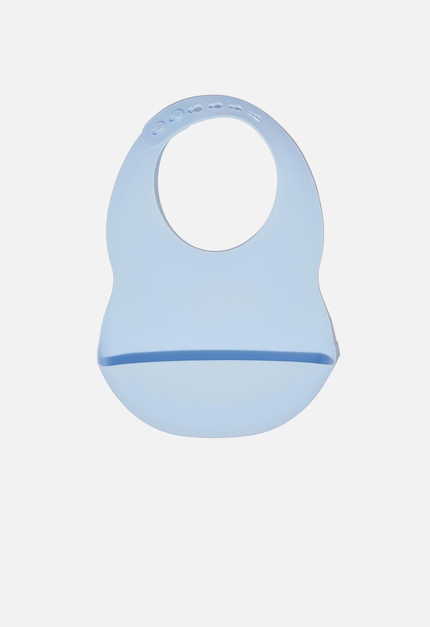 Cotton On - Silicone bib - frosty blue