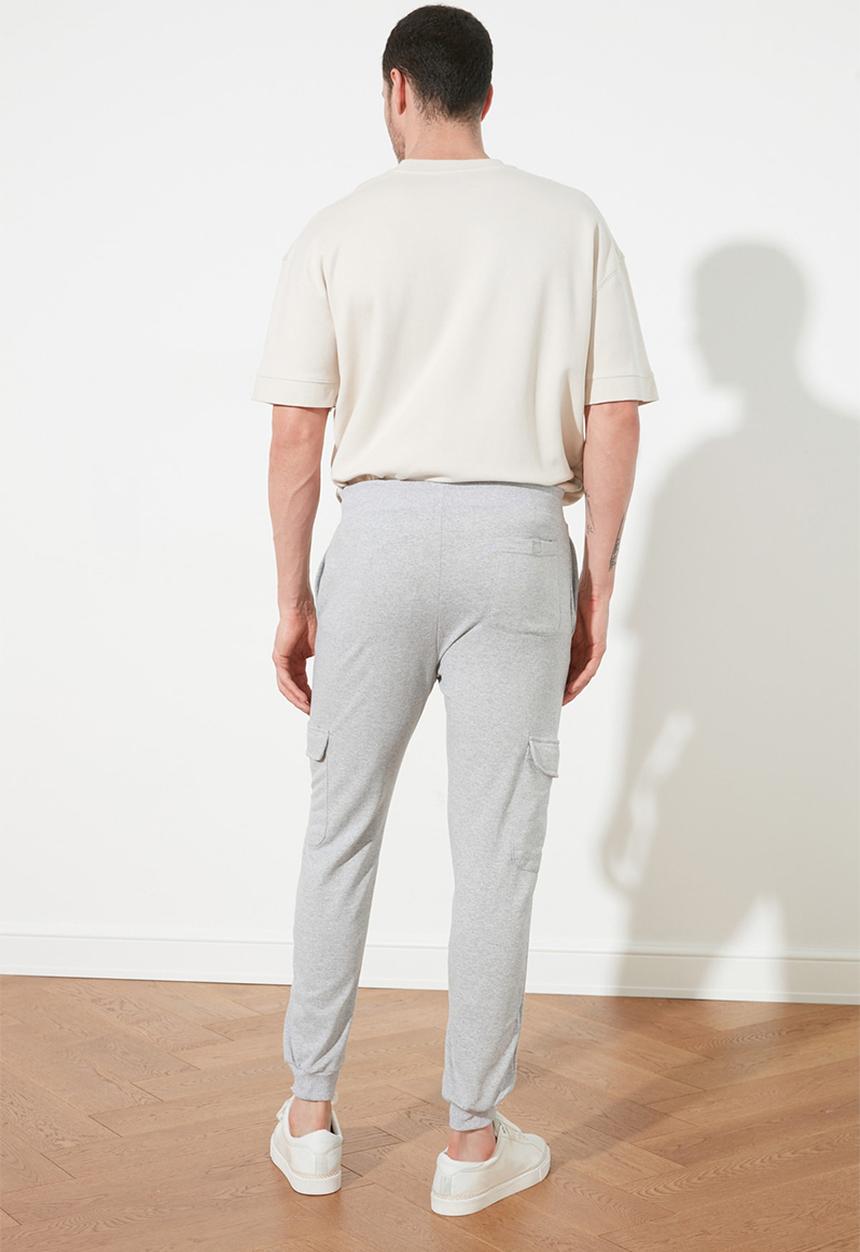 Trendyol - Basic cargo joggers - grey