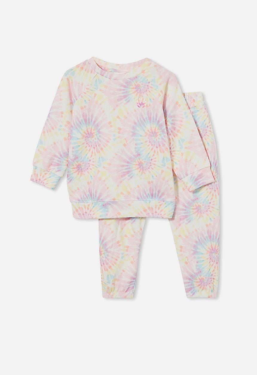Cotton On - Milly long sleeve lounge set - multi 