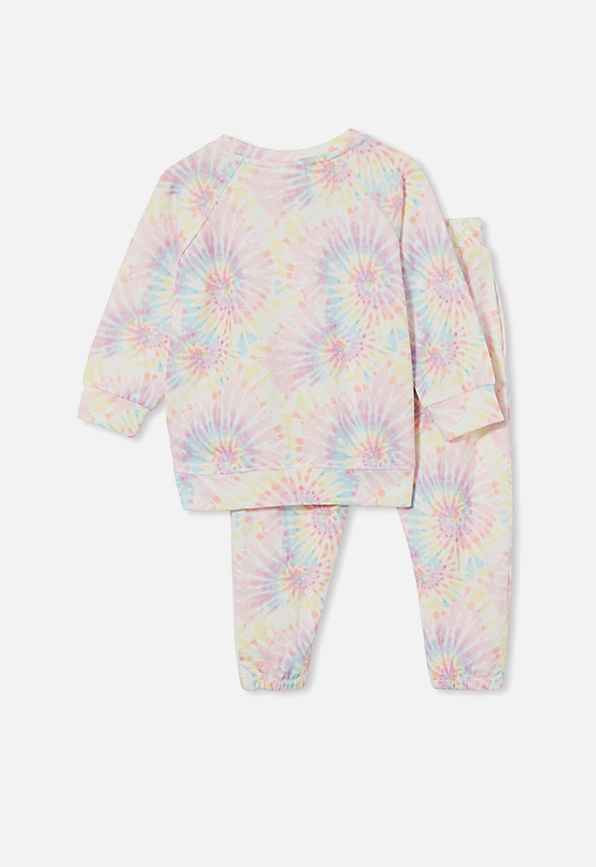 Cotton On - Milly long sleeve lounge set - multi 