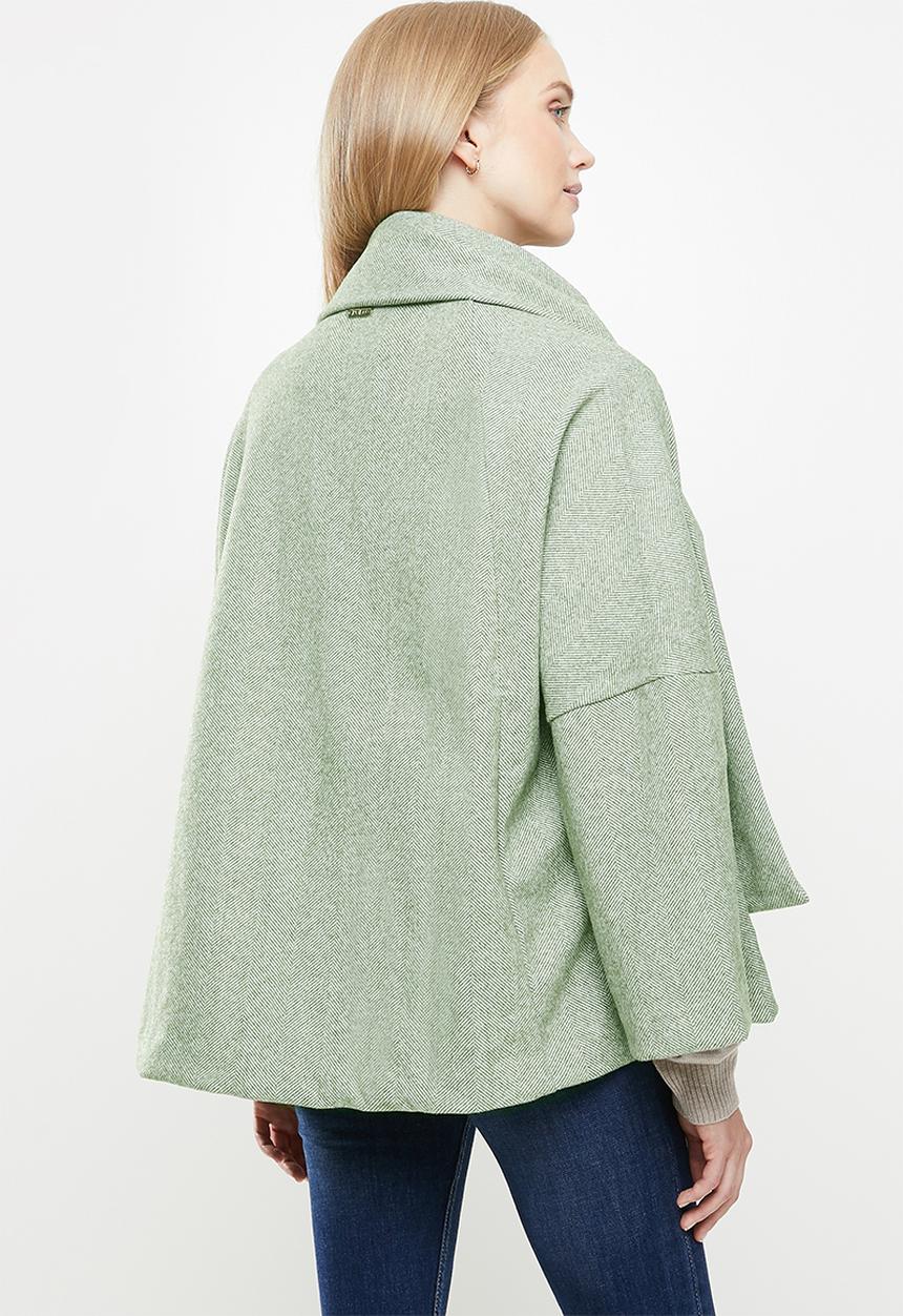POLO - Hazel swing coat - heringbone