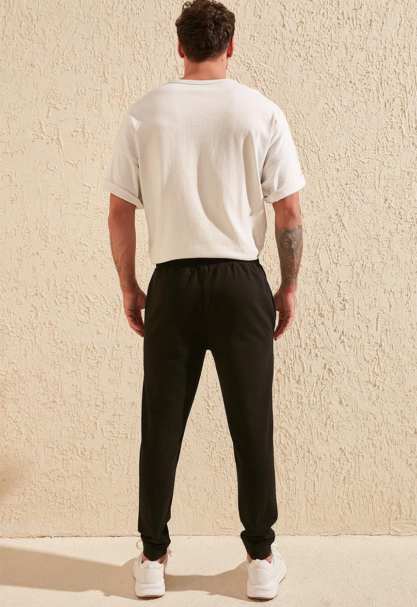 Trendyol - Side print joggers - black