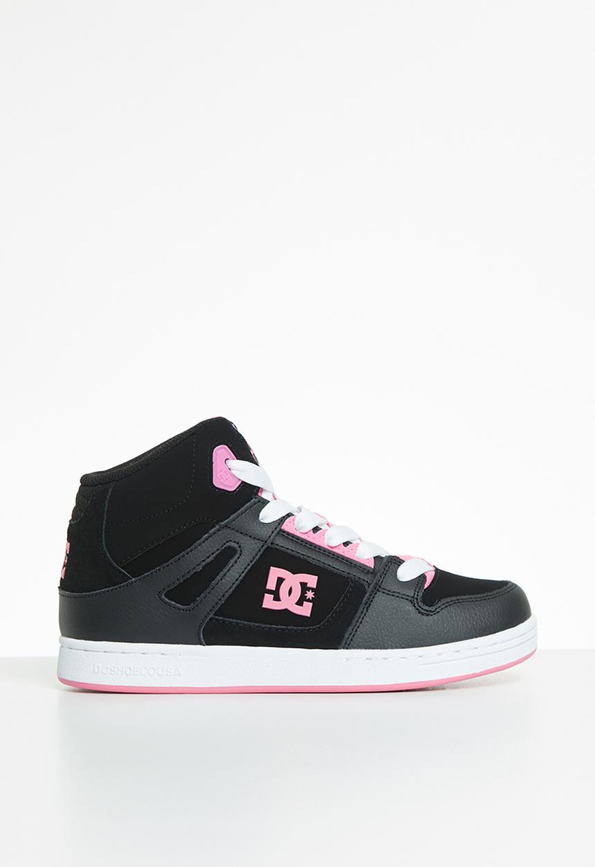 DC - Pure high top - black/pink