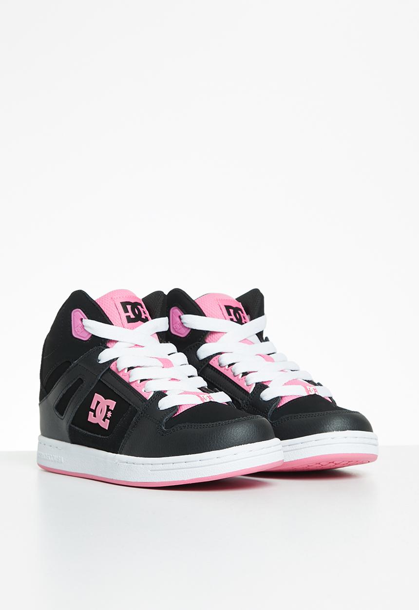DC - Pure high top - black/pink