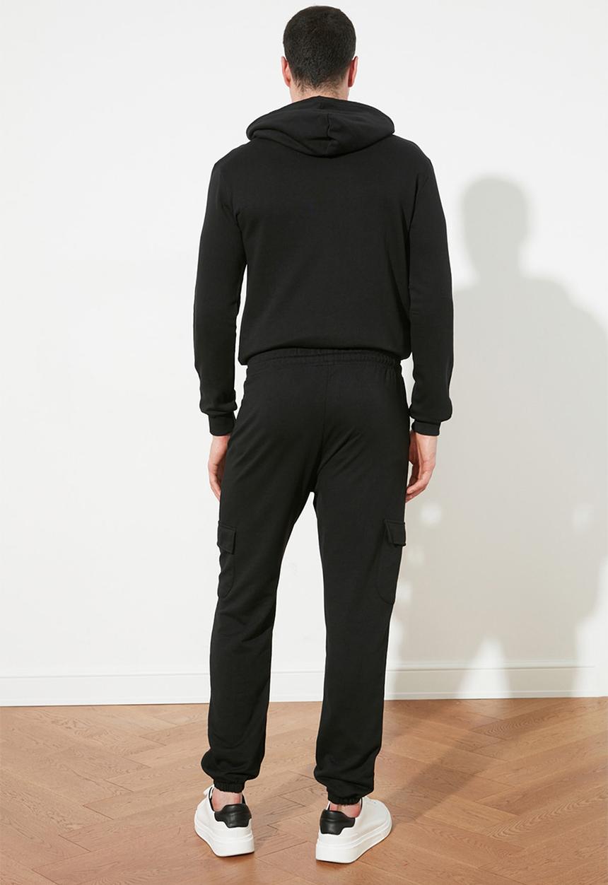 Trendyol - Cargo pocket joggers - black