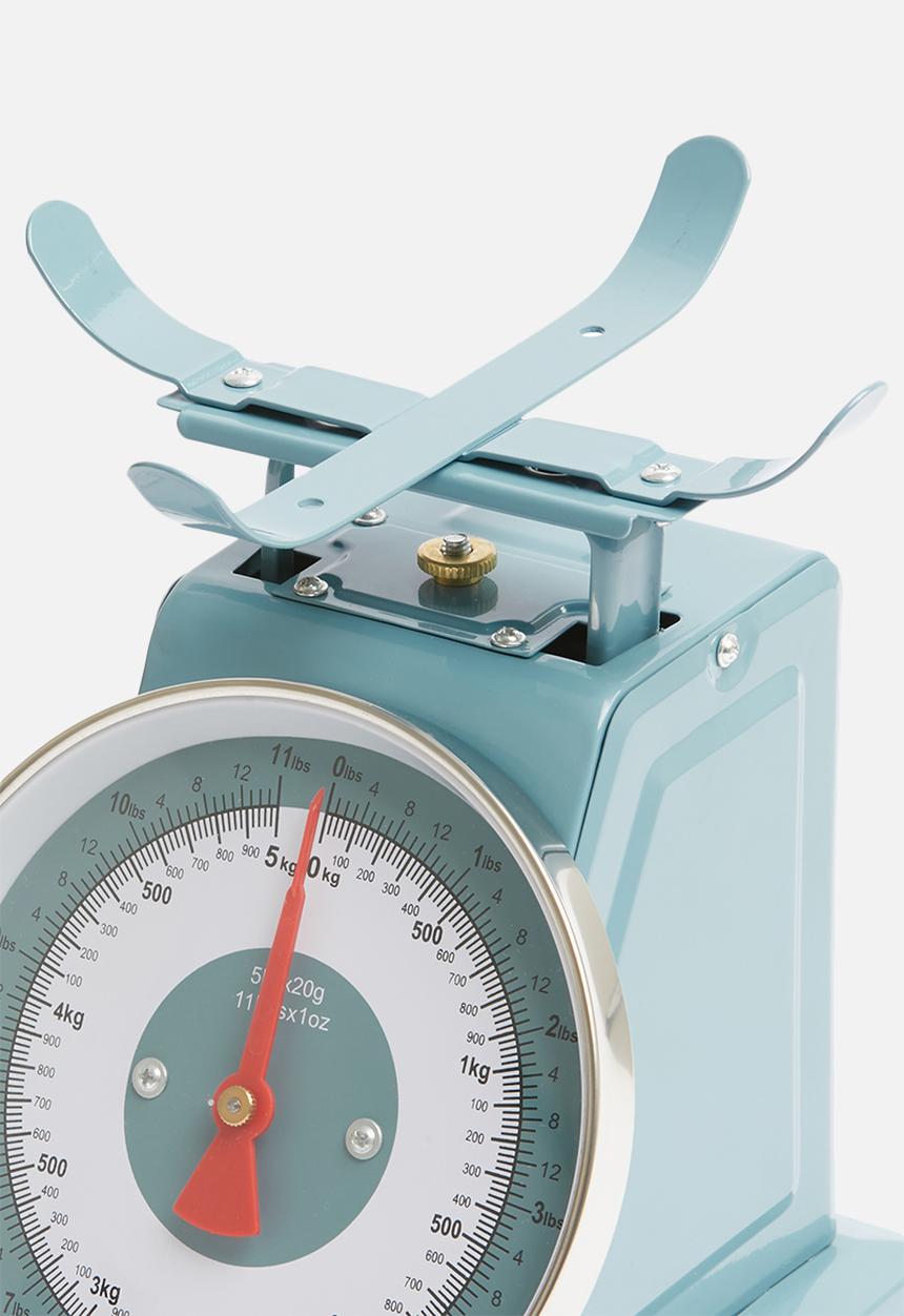 Excellent Houseware - Retro kitchen scale - blue
