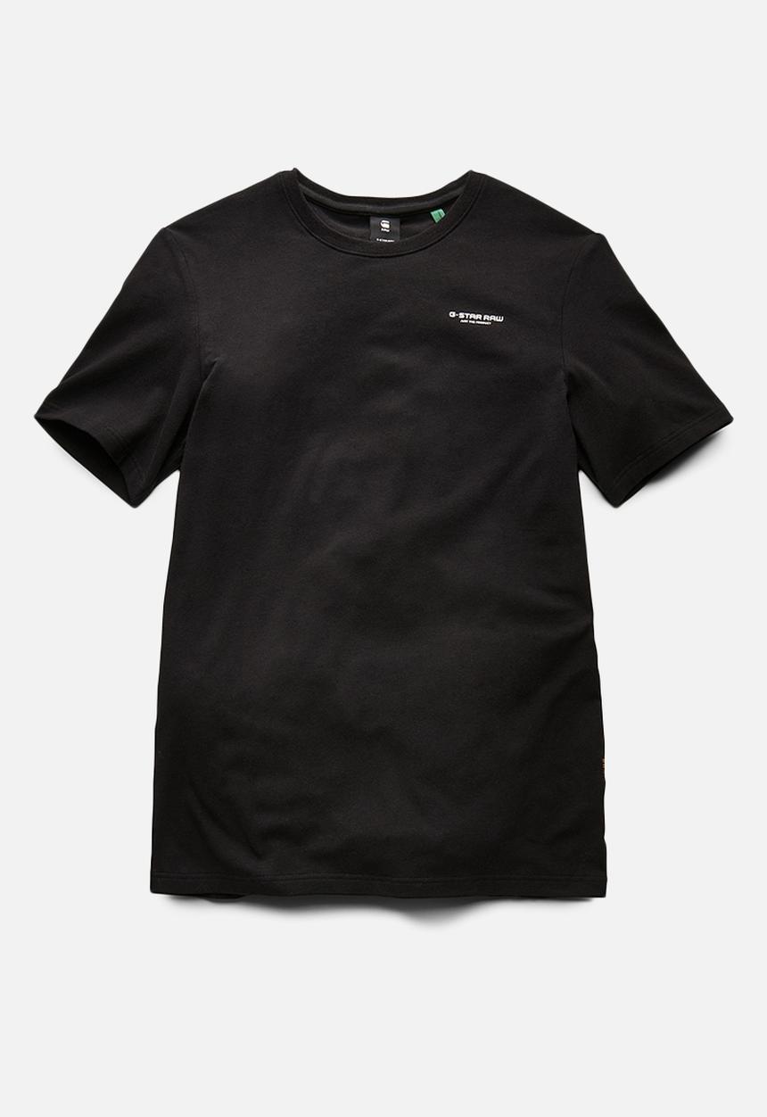 G-STAR - Slim base r t short sleeve - dk black