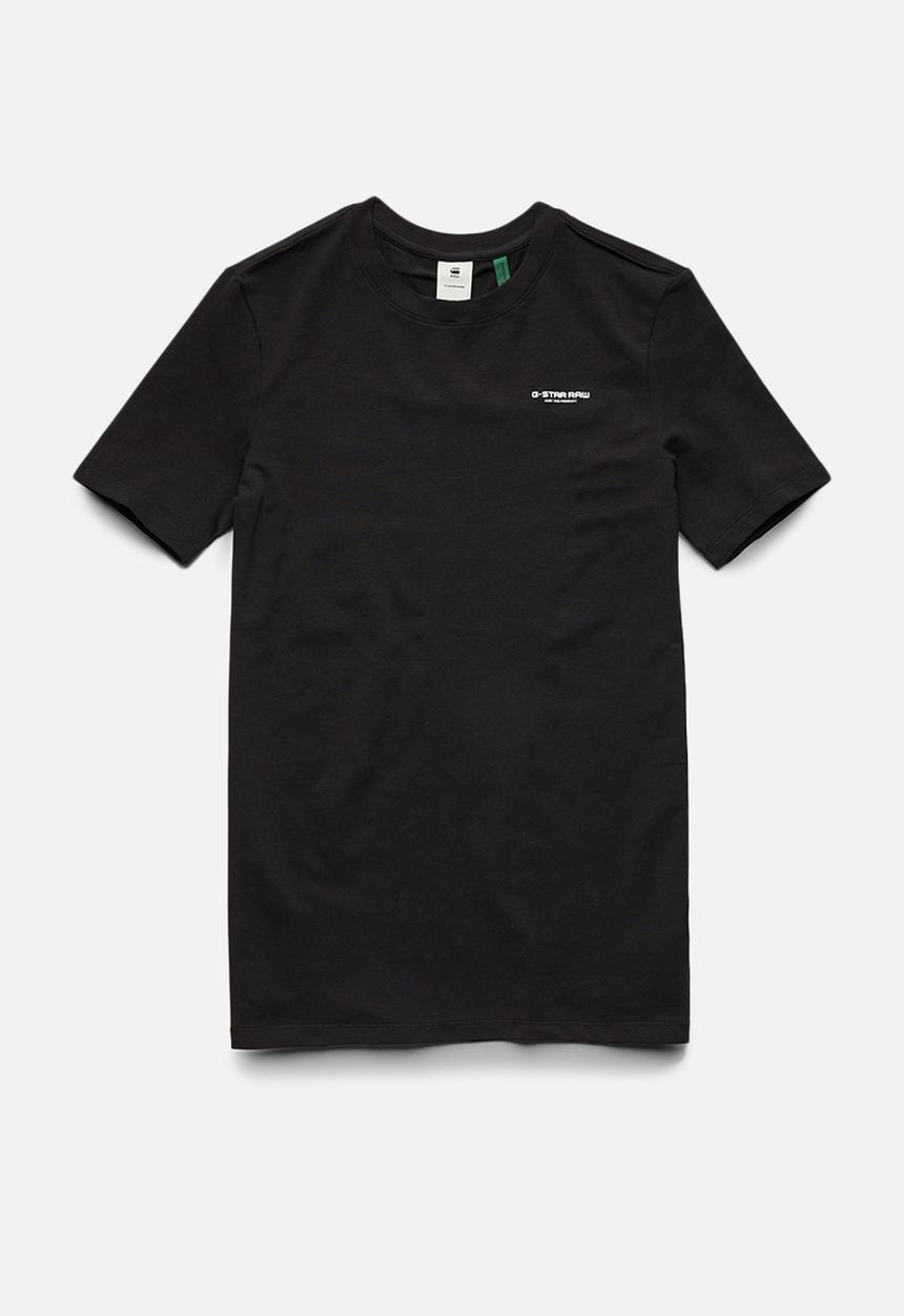 G-STAR - Slim base r t short sleeve - dk black