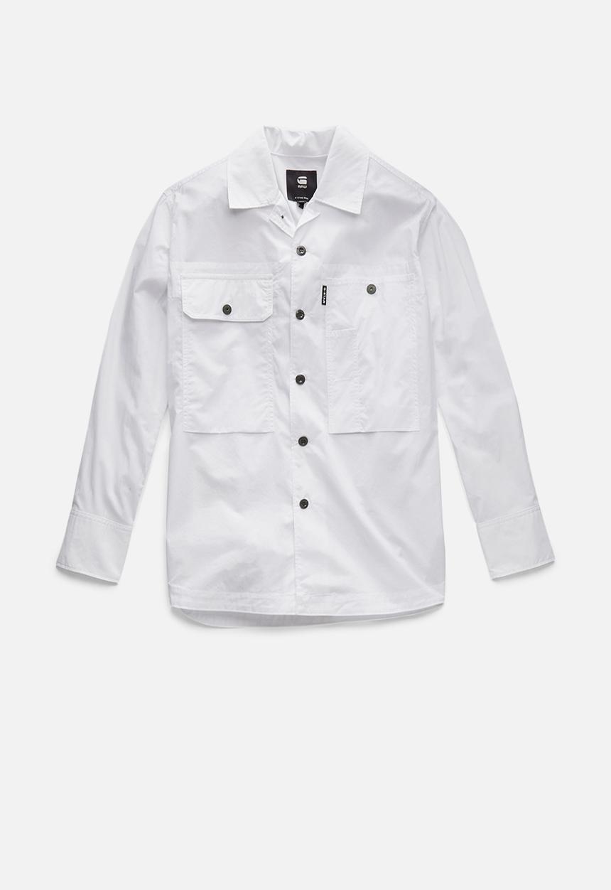 G-STAR - Boyfriend shirt - white