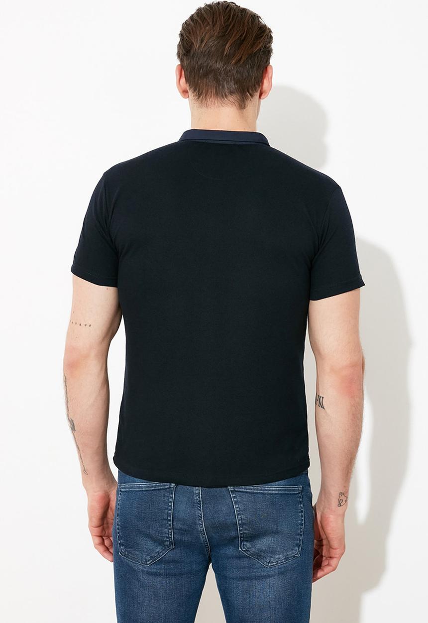 Trendyol - Chest pocket golfer - navy