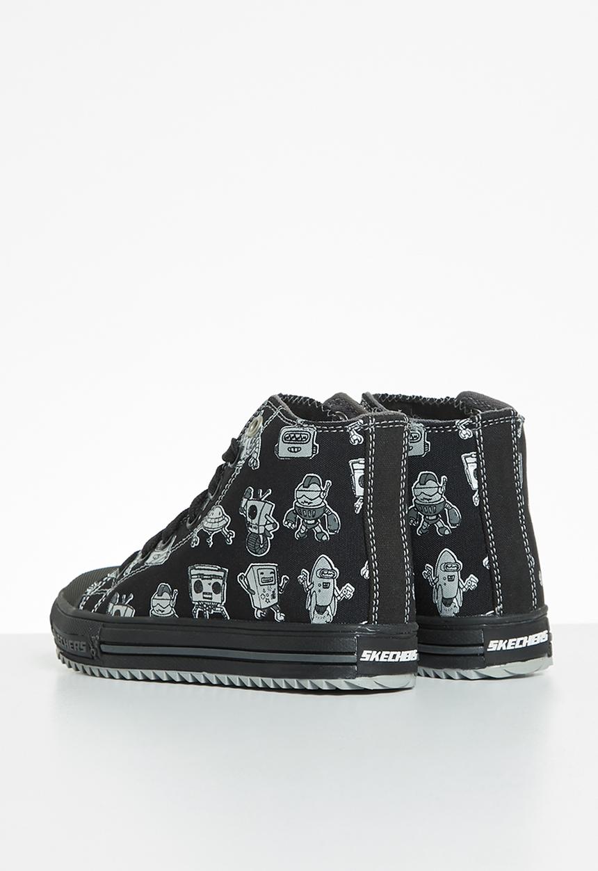 Skechers - Jagged - black & silver
