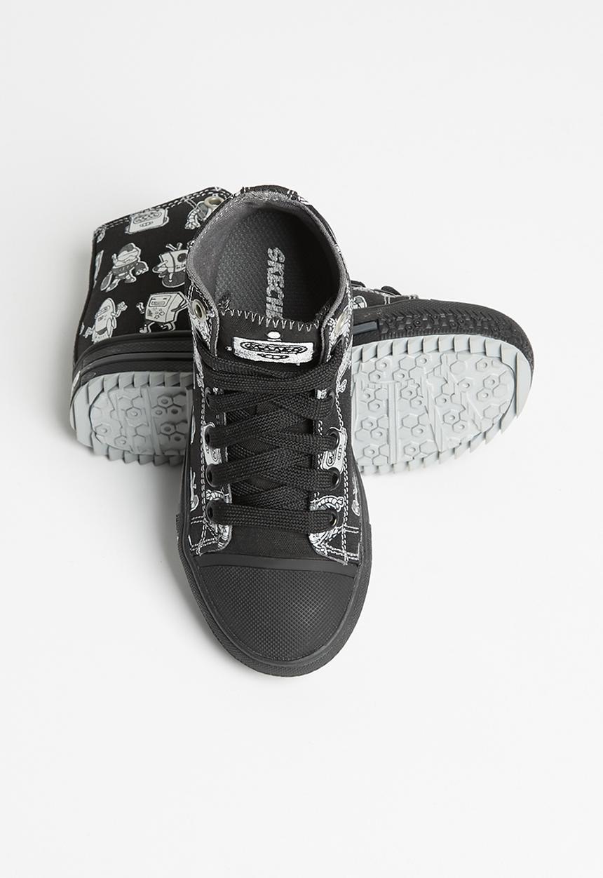 Skechers - Jagged - black & silver