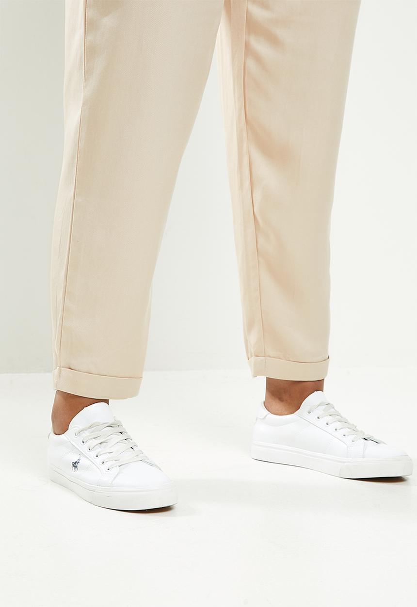 POLO - Plus Dalia tencel slim pant - stone