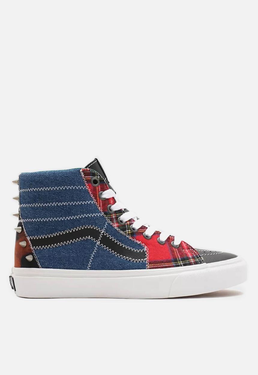 Vans - Sk8-hi - (tartan daze) multi/acid dye