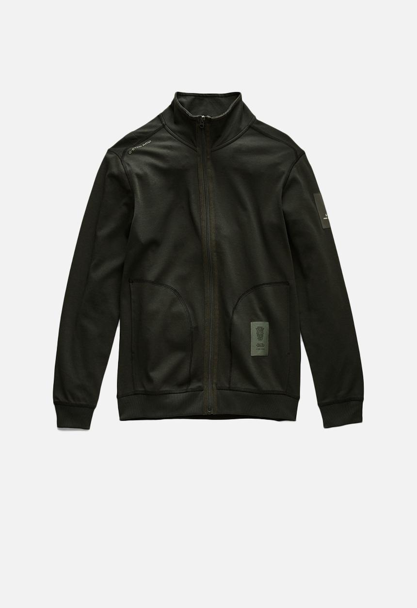 G-STAR - Sleeve badge zip tweeter r long sleeve - raven