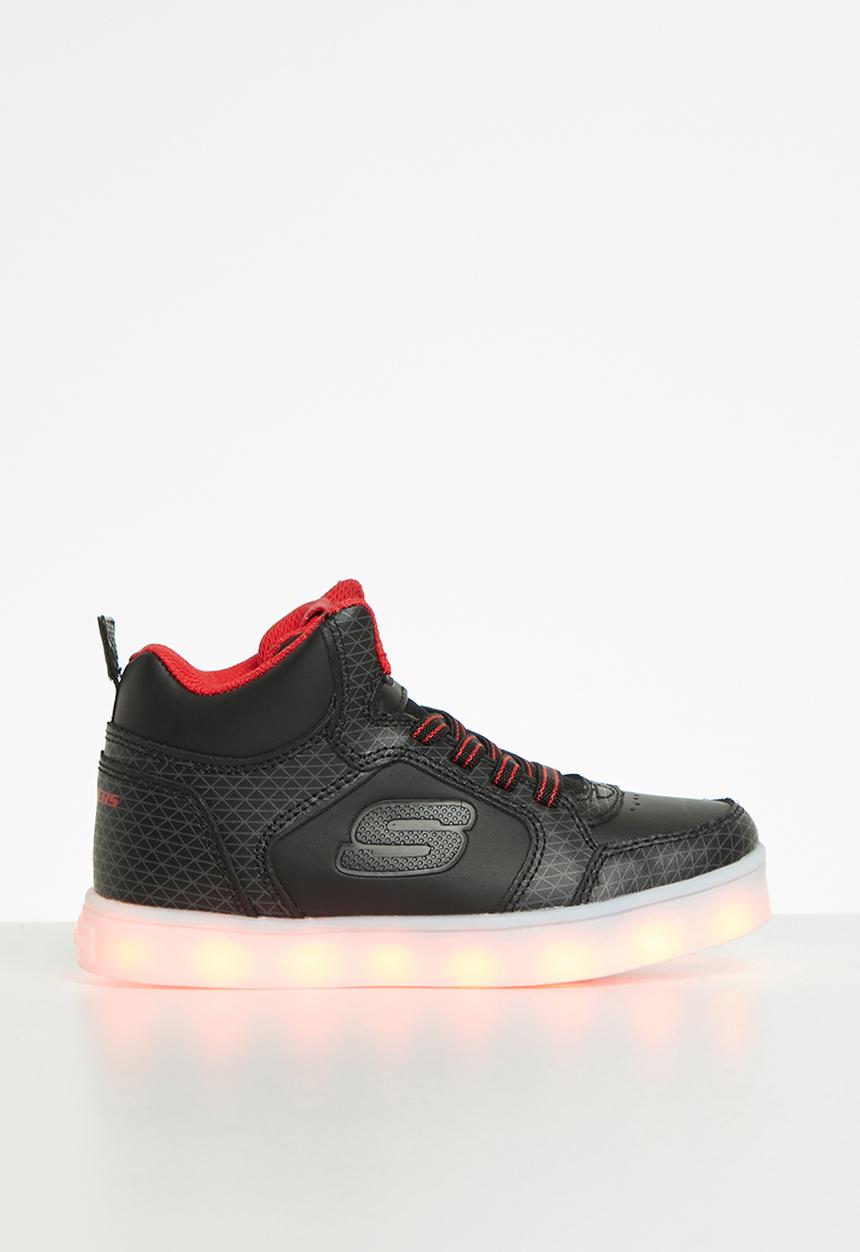 Skechers - Energy lights - eliptic - black & red