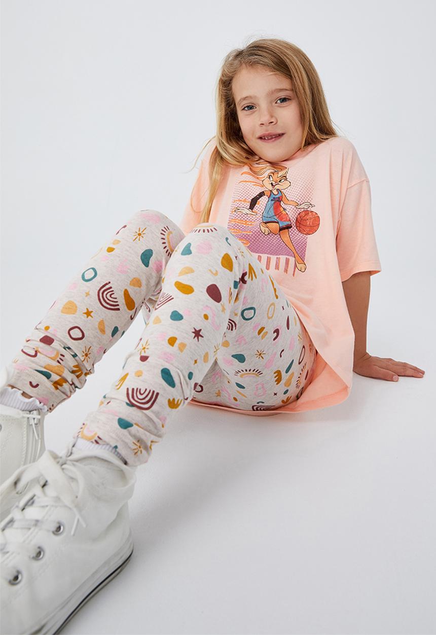 Cotton On - Huggie tights - blush marle