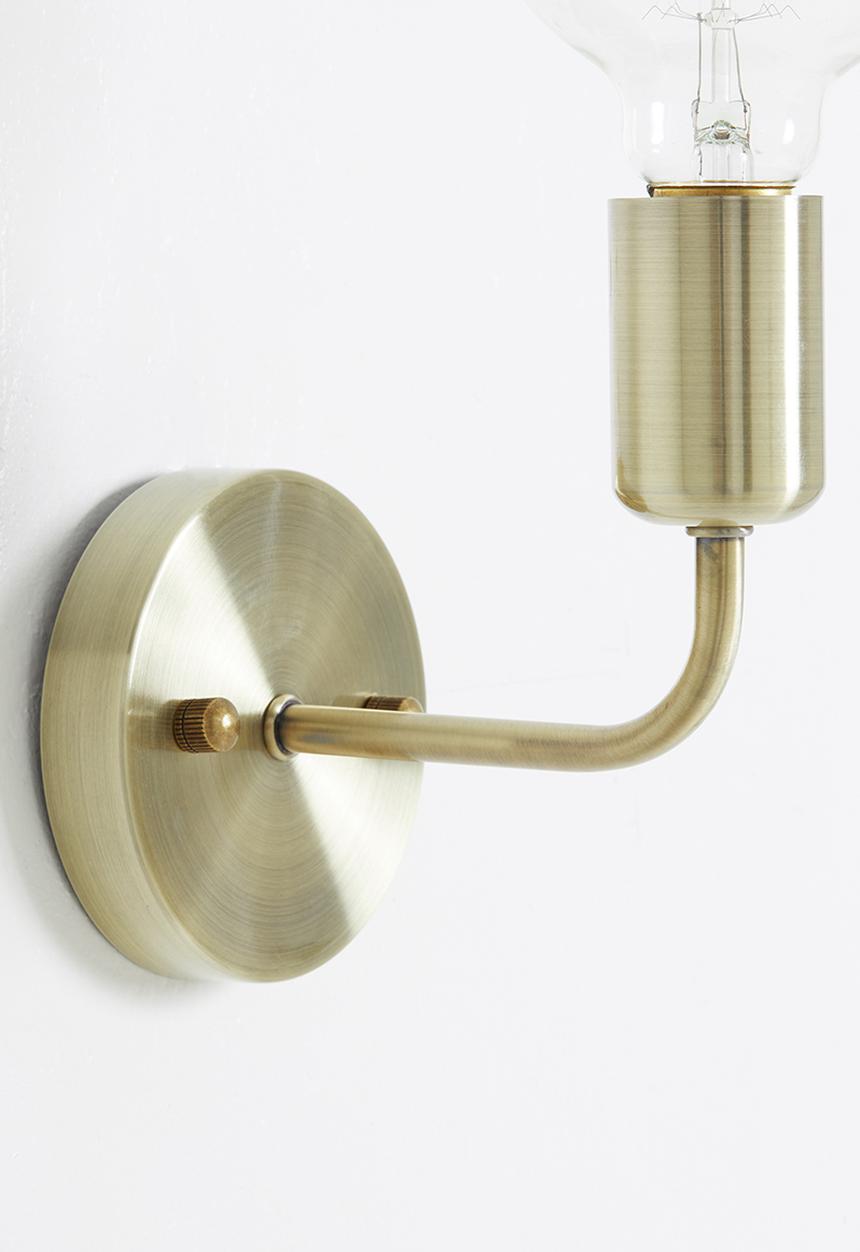 Sixth Floor - Simple wall light - gold