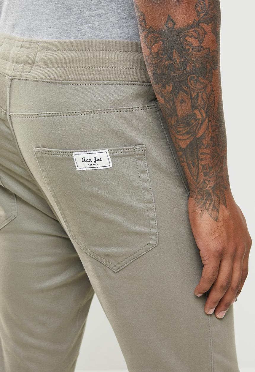 Aca Joe - Aca Joe jogger pants - charcoal