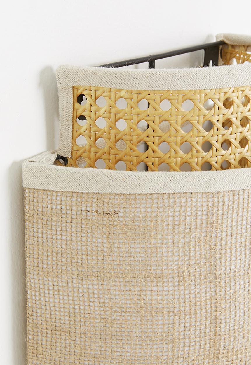 Sixth Floor - Indo double layer wall light - natural