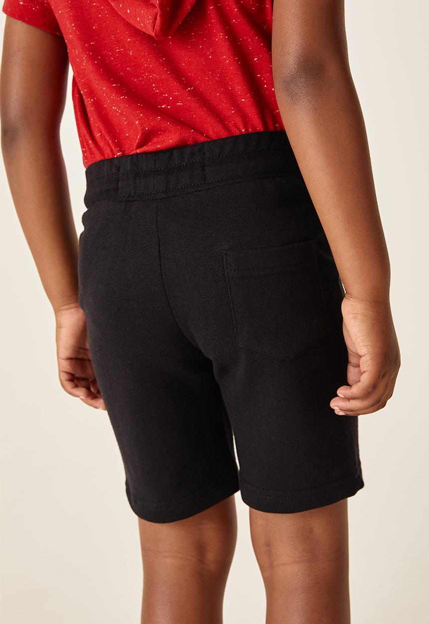 Flyersunion - 2 pack fleece short - black & grey