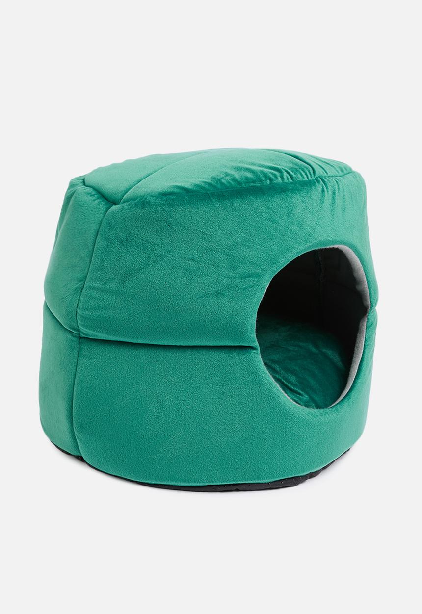 Pet Collection - Cozy hide-out pet bed - green