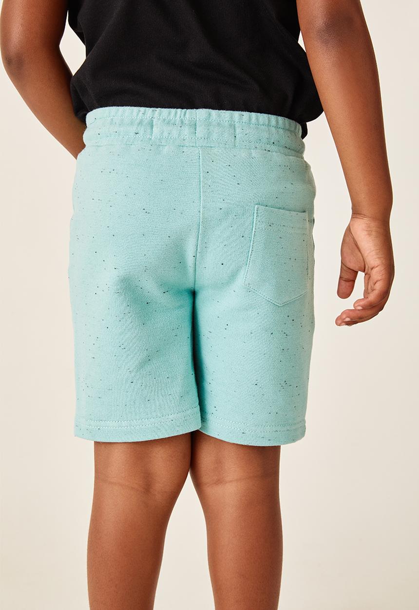 Flyersunion - 2 pack fleece short - grey & blue