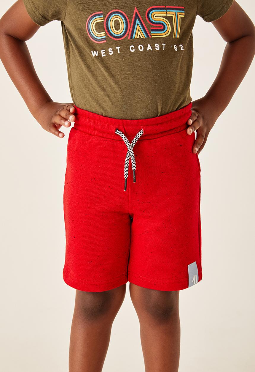 Flyersunion - 2 pack fleece short - maroon & blue