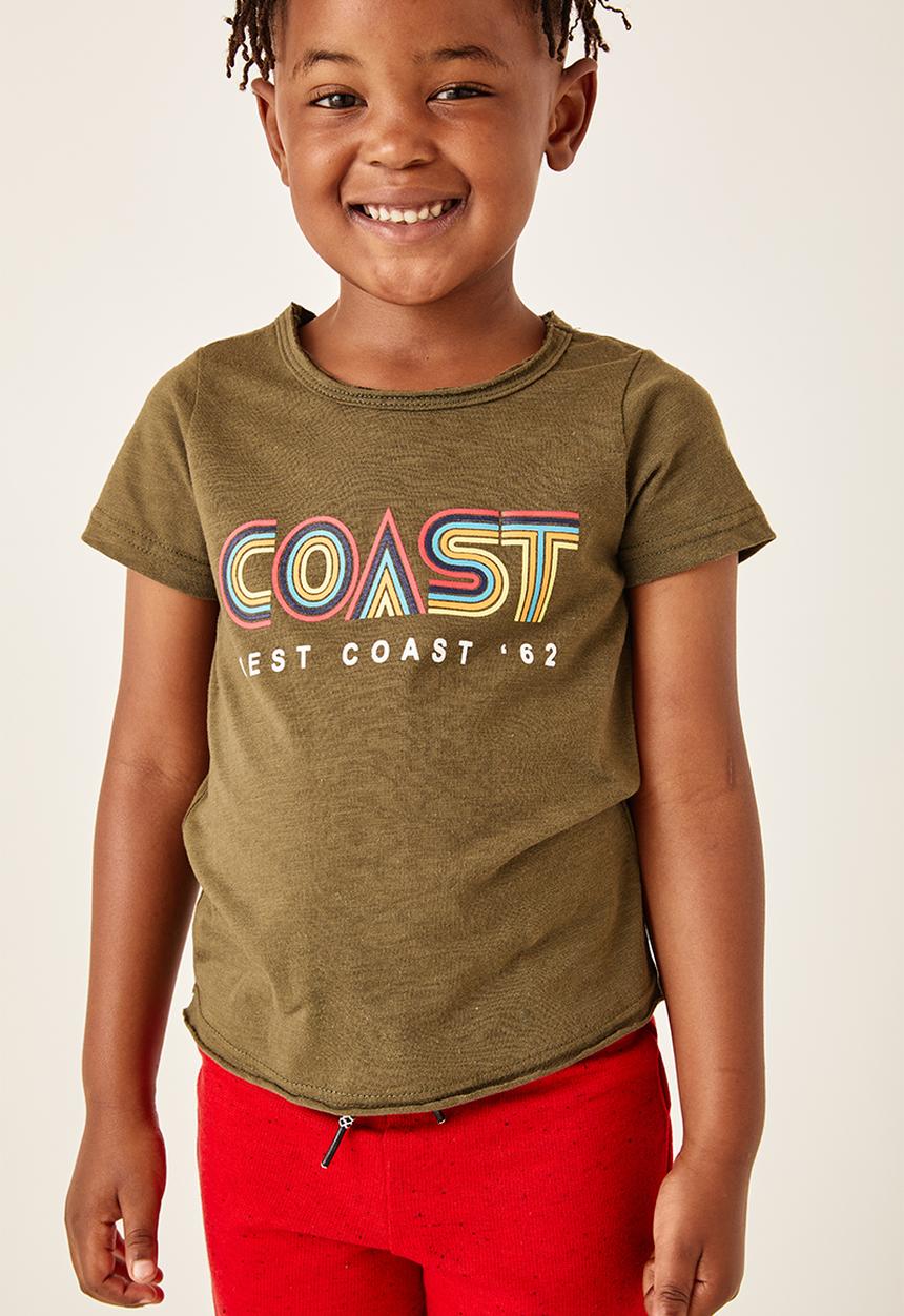 Flyersunion - West coast tee - olive slub