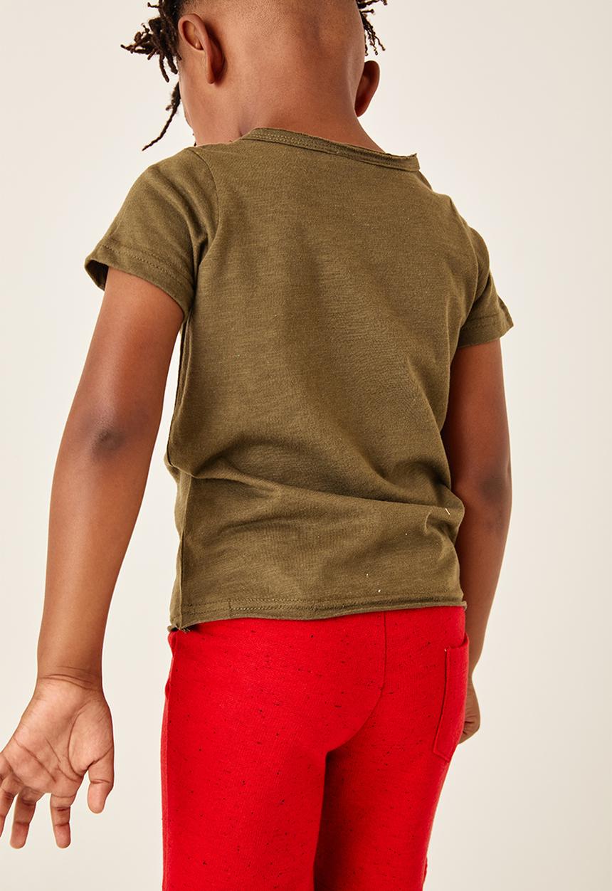 Flyersunion - West coast tee - olive slub