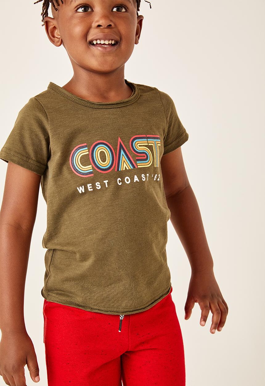 Flyersunion - West coast tee - olive slub