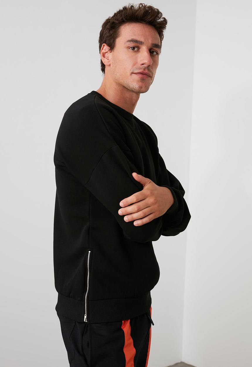 Trendyol - Basic sweater - black