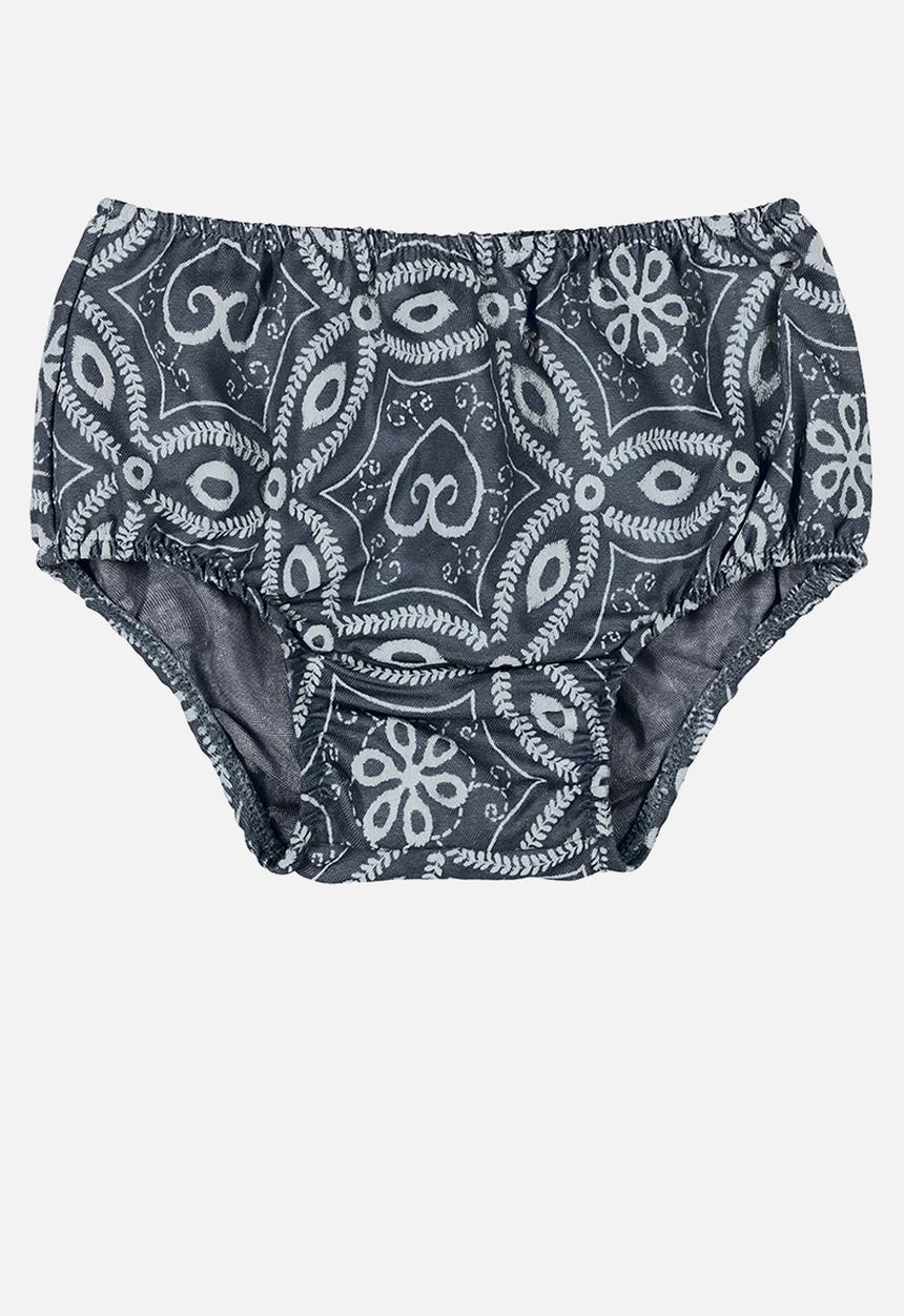 UP Baby - Dress, underwear & headband set - dark blue