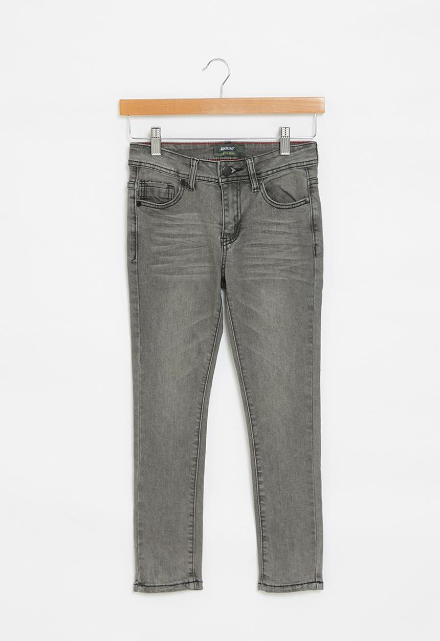 urban° - Boys urban denim jeans - grey