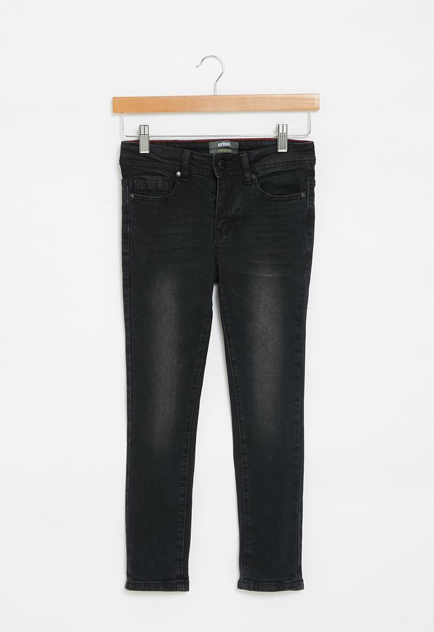 urban° - Boys urban denim jeans - black