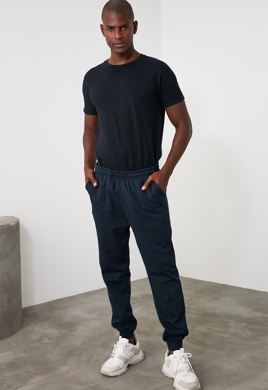 Trendyol - Cuffed joggers - navy