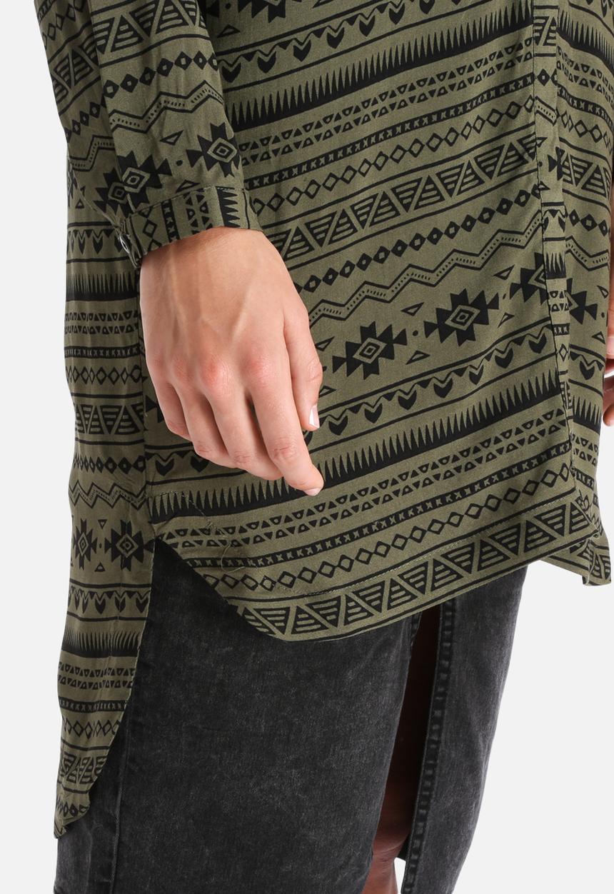 Vero Moda - Sue Ella Printed Long Shirt