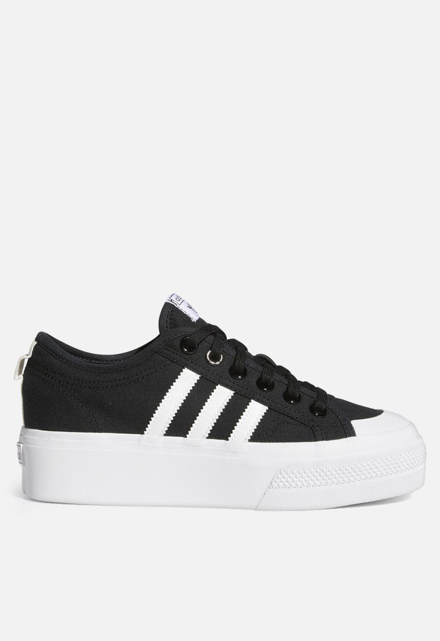 Nizza platform - FV5321 - core black/ftwr white