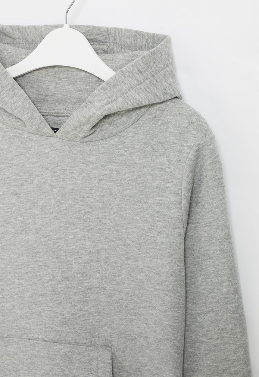 Brave Soul - Clarence basic hoodie - grey