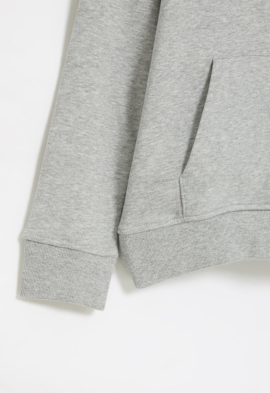 Brave Soul - Clarence basic hoodie - grey