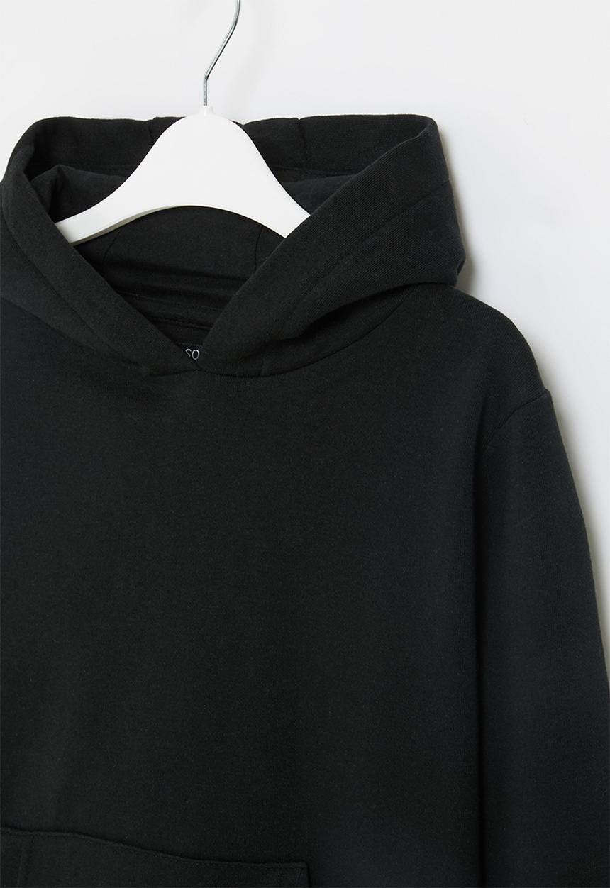 Brave Soul - Clarence basic hoodie - black